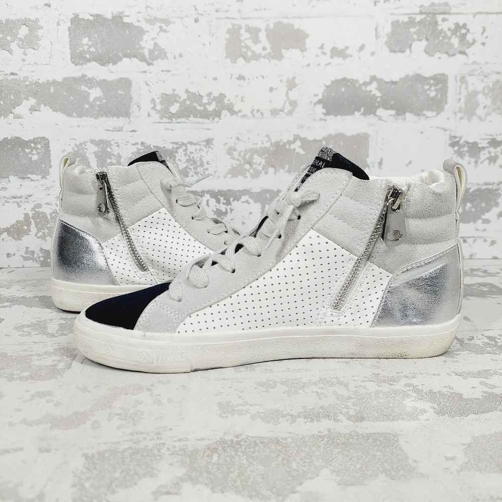 New VINTAGE HAVANA Limitless Leather Casual and Fashion Sneakers F663 - Picture 3 of 11